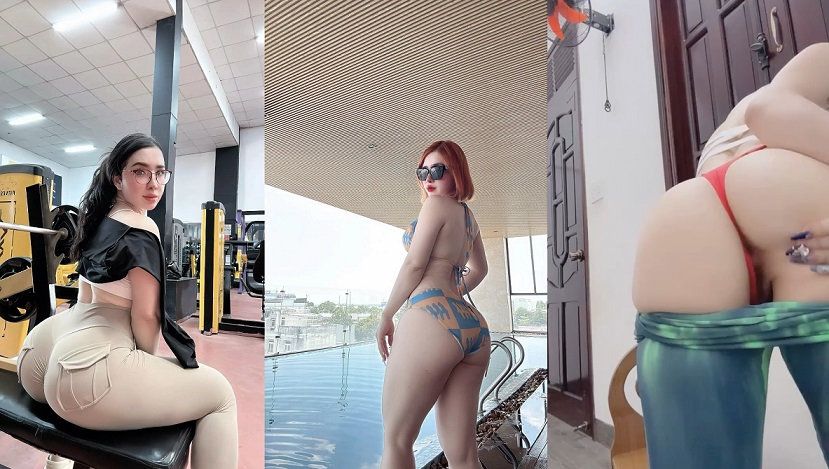 Pic + Clip: Gái một con Hoài Thu live app kiếm tiền mua mẹc.